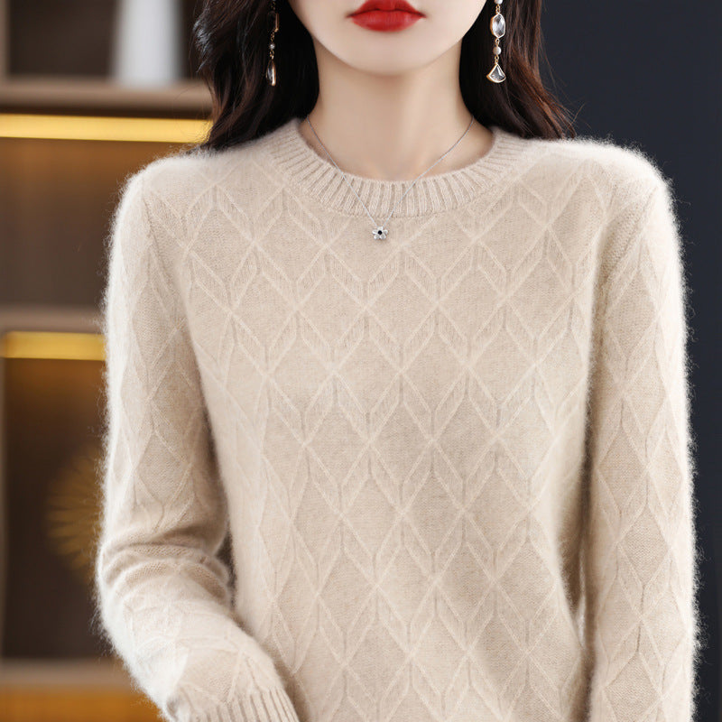 Nymia™ Le Pull en Jacquard Épais